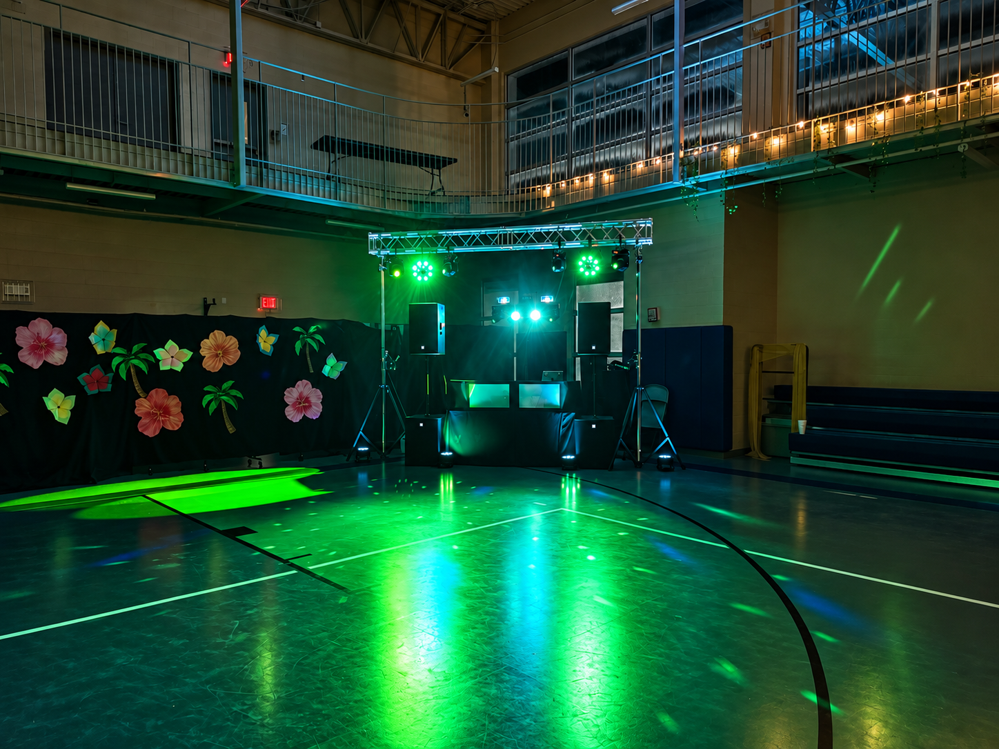 Event lighting and atmosphere